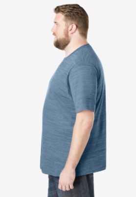 Big & Tall by KingSize Heavyweight Jersey Crewneck T-Shirt