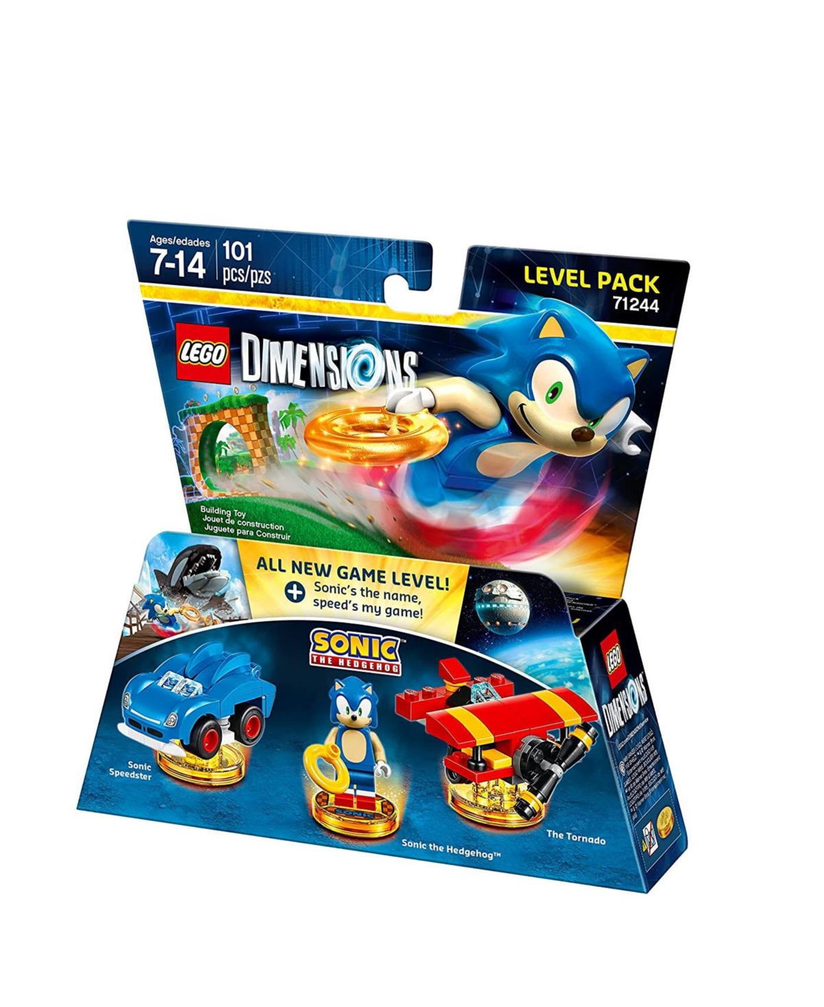 Warner Bros Lego Dimensions Sonic the Hedgehog Level Pack