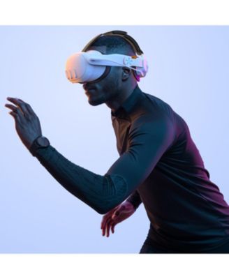 Meta Quest 3 Head Strap w/ 6000mAh Battery- 4Hr time- Comfort /Adjust