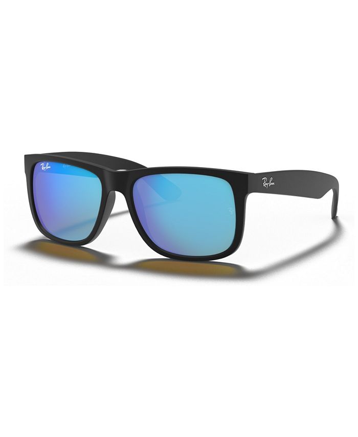 Ray-Ban Sunglasses, Justin Mirror RB4165 & Reviews - Sunglasses by Sunglass  Hut - Handbags & Accessories - Macy's