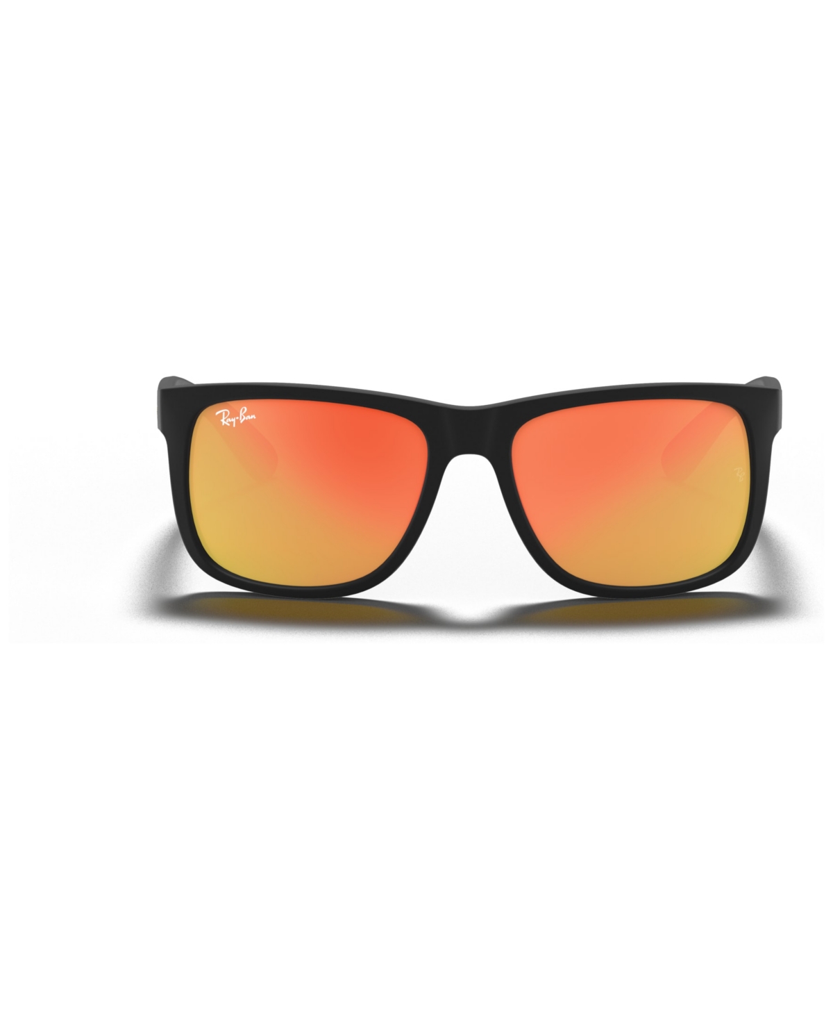 Ray Ban Unisex Sunglasses, Rb4165 Justin Mirror In Black,orange Mirror