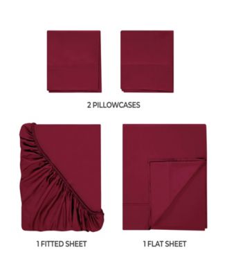  300-TC Cooling Modal Solid Deep Pocket 4-Piece Sheet Set, Queen