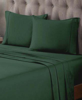 400-TC Egyptian Cotton Solid Deep Pocket 4 Piece Sheet Set, Full