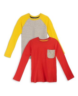 2pk Fair Trade Organic Cotton Long Sleeve T-Shirts