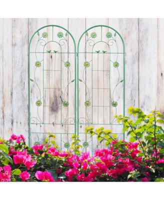 Metal Garden Trellis for Climbing Plants-Flower Support
