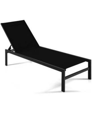 SUGIFT 6-Position Chaise Lounge Chairs with Rustproof Aluminium Frame