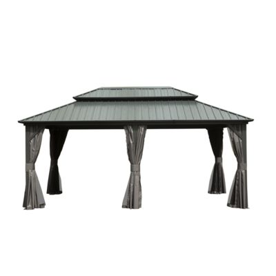 Streamdale 12' X 18' Hardtop Gazebo, Aluminum Metal Gazebo