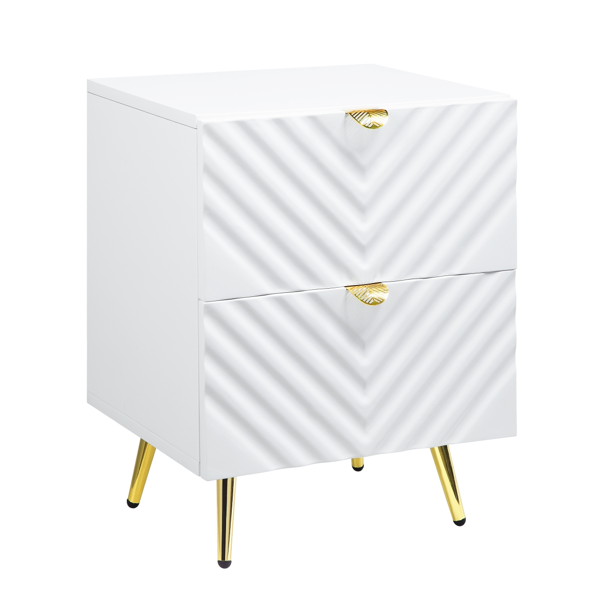 Streamdale Furniture Gaines Nightstand, High Gloss Finish