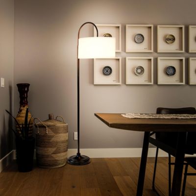 Nora Modern LED Arc Floor Lamp with Adjustable Height (68")