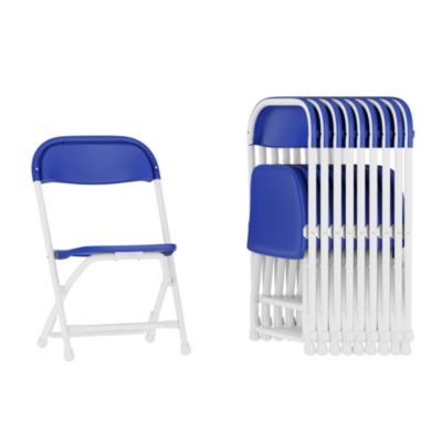 10 Pack Kids Plastic Folding Chair Daycare Home School Furniture