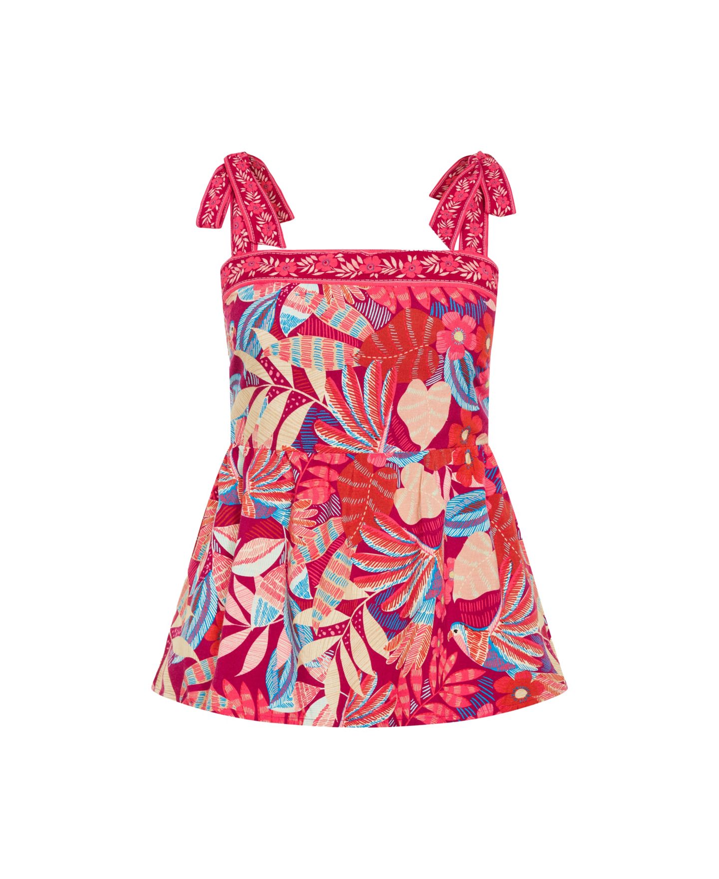 Женский топ CITY CHIC Paradiso Print, цвет: Paridiso — фото 3