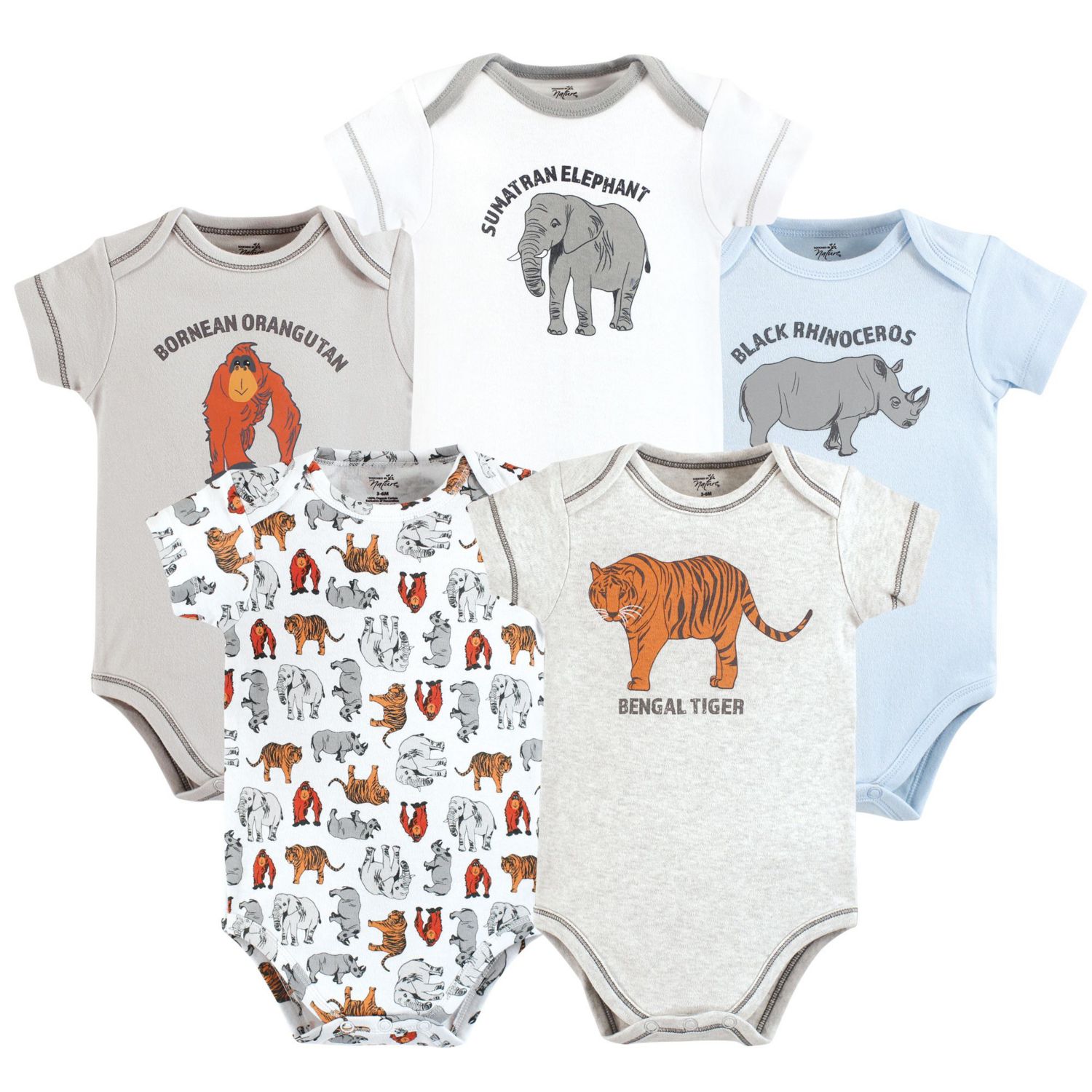 Baby Boys Unisex Natural One-Piece Garments