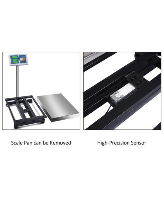 660 lbs Weight Computing Digital Floor Platform Scale