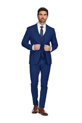 Men's Skinny Fit 3-Piece Suit