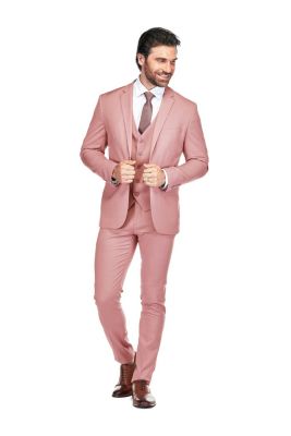 Men's Skinny Fit 3-Piece Suit