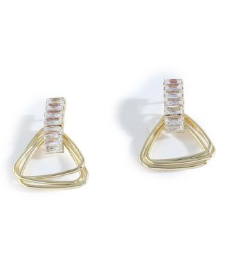 Women's Triangle Drop Earrings