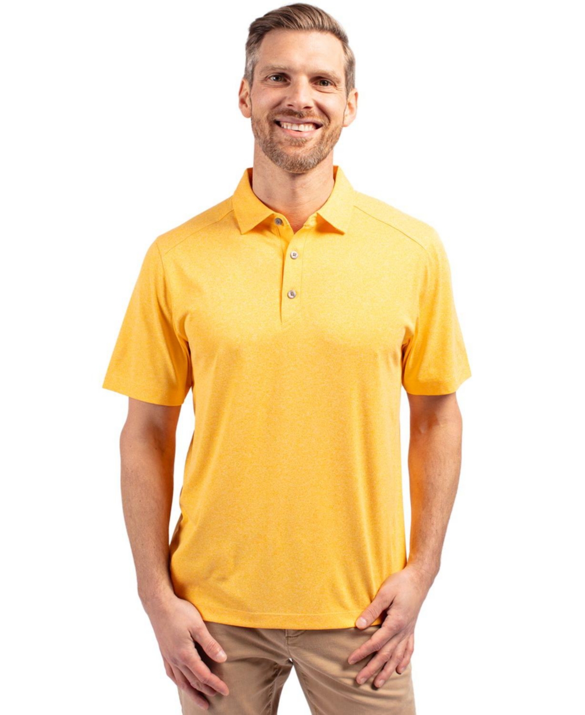 Forge Eco Stretch Recycled Mens Polo Shirt - White