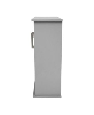 21.5"W Adjustable Cabinet Shelf, Lower Open Shelf, And Magnetic Closure Doors Wall Mounted Bathroom Medicine Cabinet