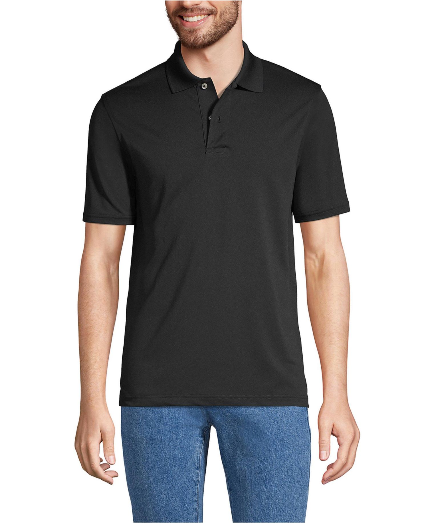 Men's Short Sleeve Polyester Polo