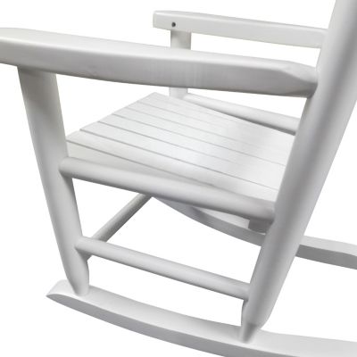 Streamdale White Rocking Chair for Kids Indoor/Outdoor