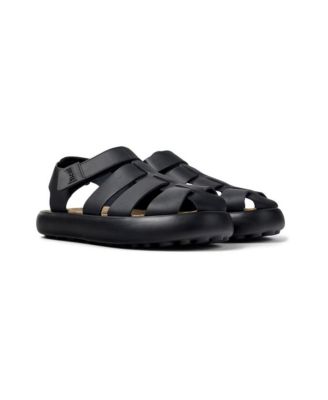 サンダル・ミュール Pelotas Flota Sandals - Camper - Leather - Black Pelotas Black Sandals for Women - Spring/Summer collection