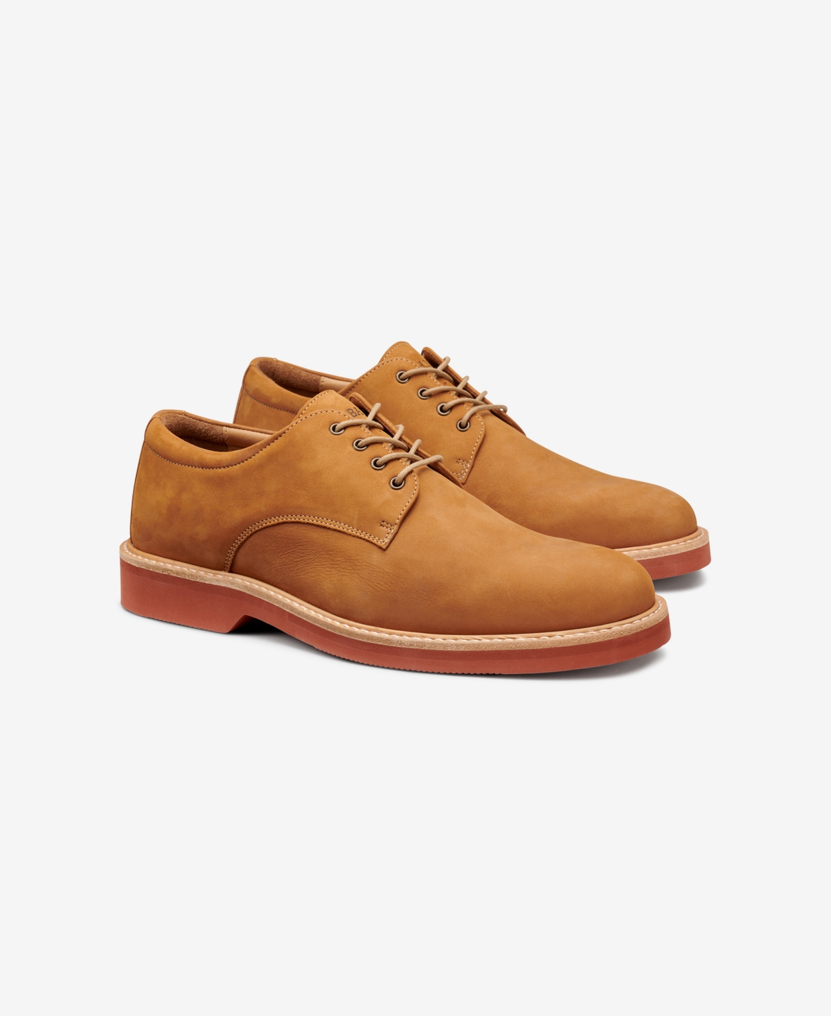 Gh Bass G.h.bass Men's Pasadena Lace Up Derby Shoes In Tan