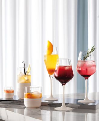 Manufacture Rock Blanc Shot Glasses, Set of 4