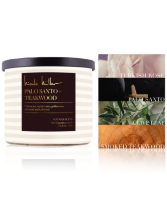 Palo Santo & Teakwood Candle, 14.5 oz.