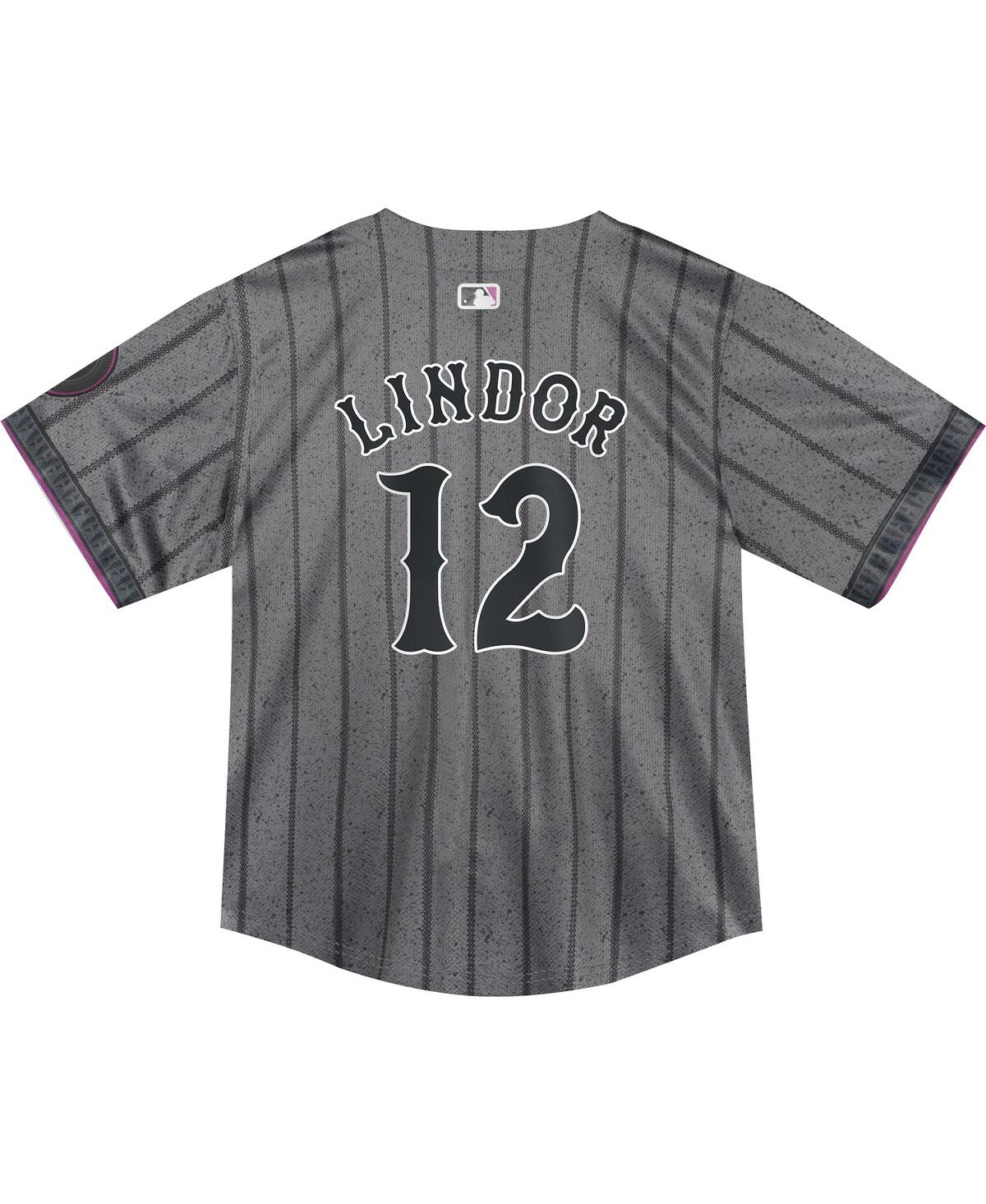 Nike Toddler Francisco LindorNew York Mets 2024 City Connect Limited Player Jersey - Graphite
