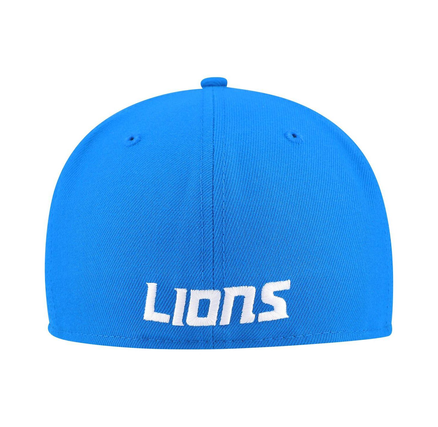 Men's Blue Detroit Lions Team Basic 59FIFTY Fitted Hat