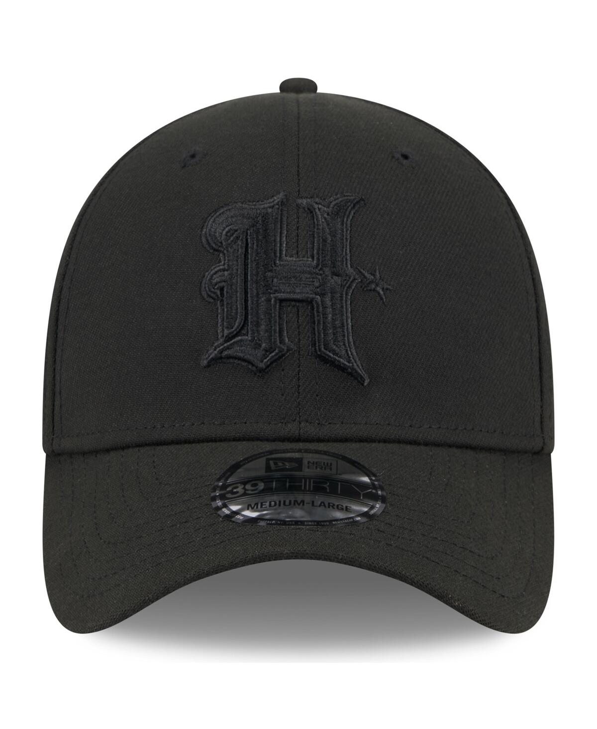New Era Men'sHouston Texanson39THIRTY Flex Hat - Black
