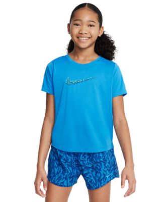 Nike Big Girls One Short Sleeve Training Top Macy s