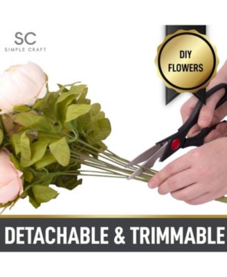 Peony Flowers Artificial for Decoration