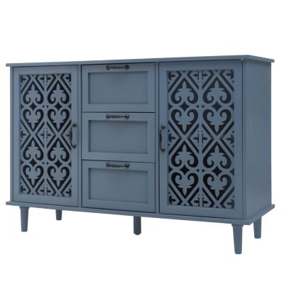 Streamdale 3-Drawer 2-Door Cabinet for Bedroom or Living Room