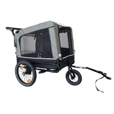 Heavy-Duty Foldable Pet Stroller Trailer