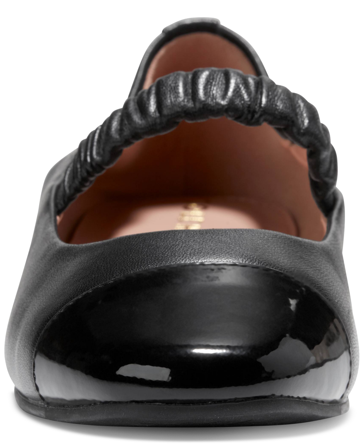 Cole Haan Women's Yvette Slip-On Ballet Flats - Black Patent Leather