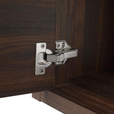  24 Inch Bathroom Cabinet with Sink, Soft Close Doors