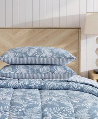Fern Garden Reversible 2 Piece Comforter Set, Twin
