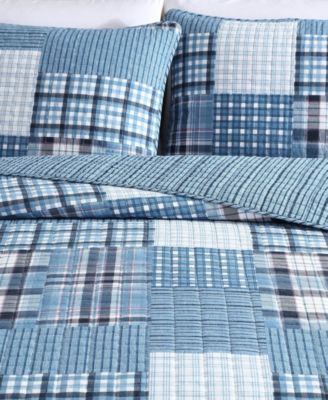 Hawthorne Reversible 3 Piece Quilt Set, King