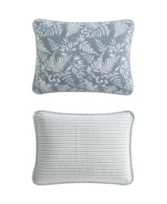 CLOSEOUT! Fern Garden Reversible 2 Piece Quilt Set, Twin