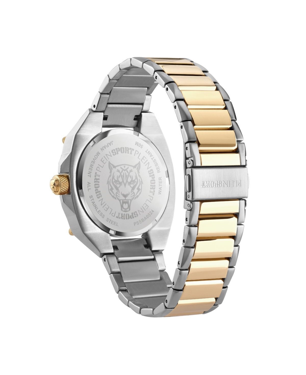 Plein Sport Men's Thunder Force Three Hand QuartzStainless Steel 47MM - Two Tone