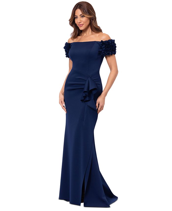 Hit Open Shoulder Long Dress
