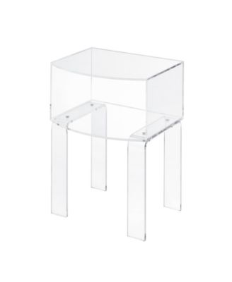 Fox Hill Trading Hartman 23.5" Acrylic End Table - Clear