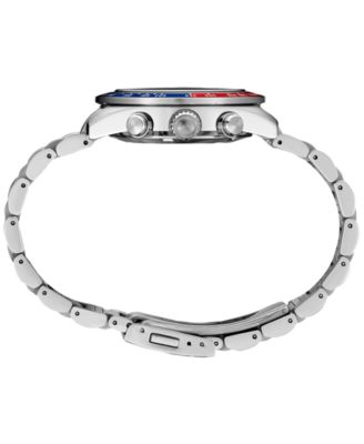 Men's Chronograph Solar Prospex Speedtimer Stainless Steel Bracelet Watch 42mm