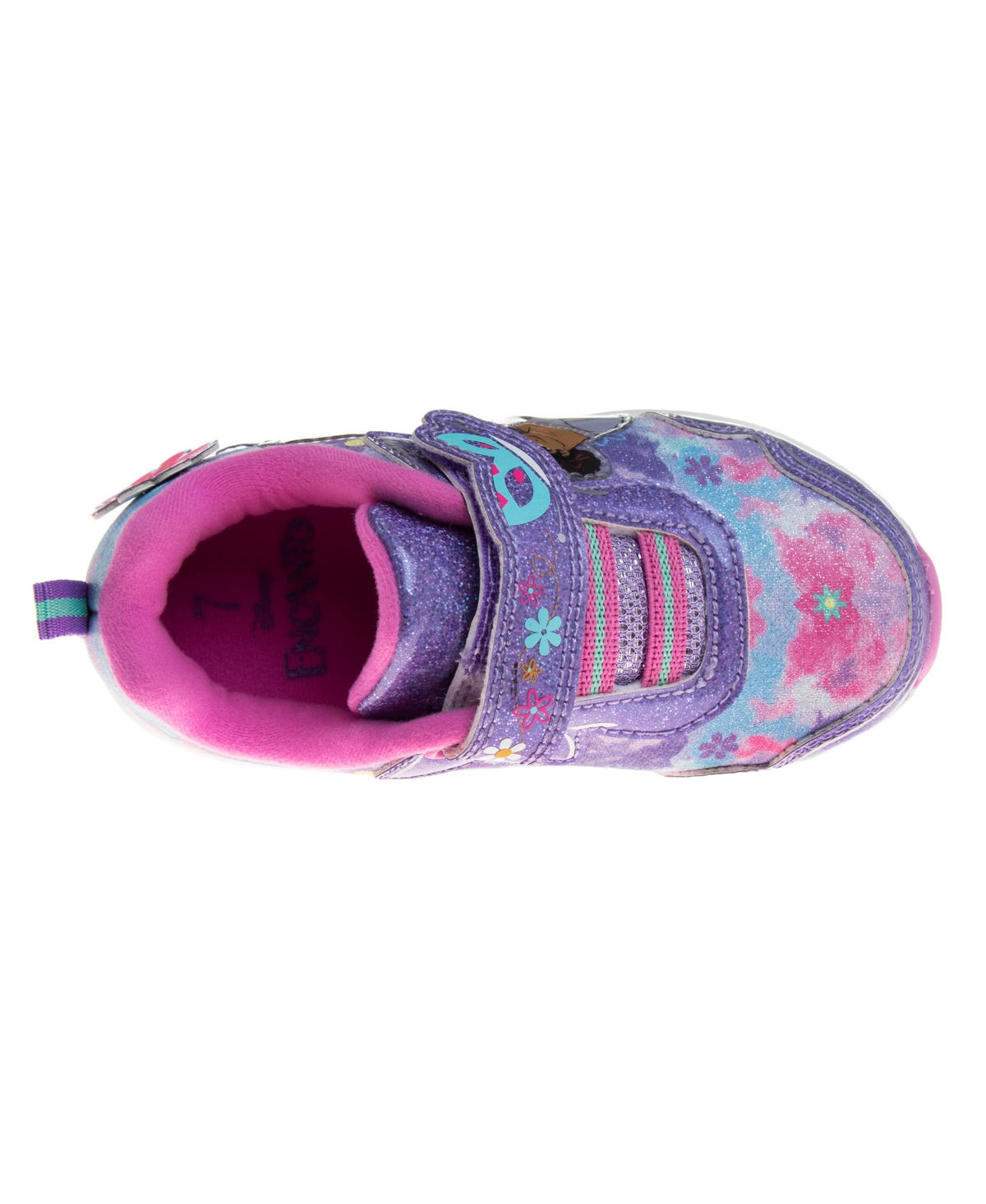 Shop Disney Toddler Girls Encanto Sneakers In Purple,fuchsia
