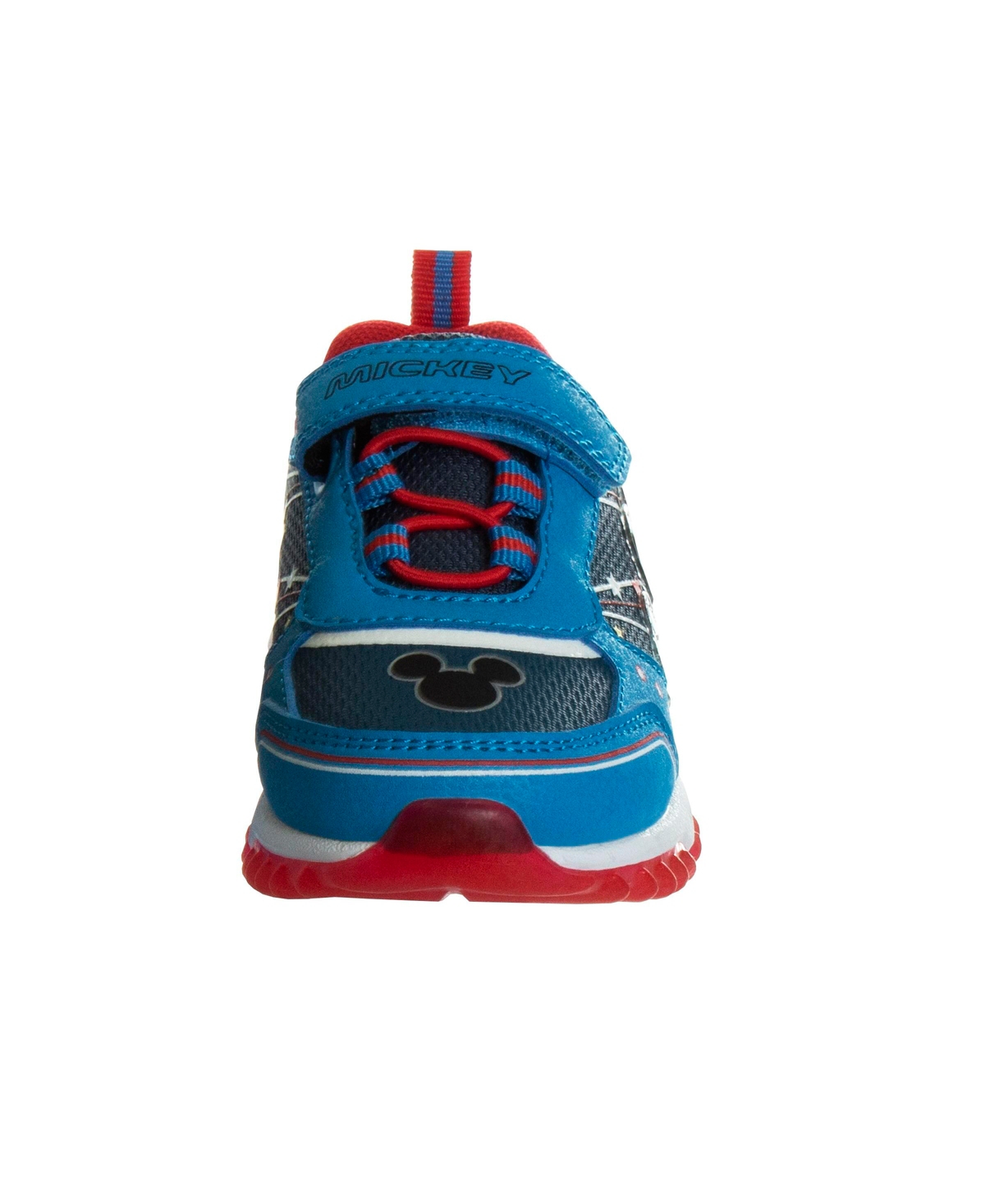 Disney Toddler Boys Mickey Mouse Dual Sizes Sneakers In Blue,navy
