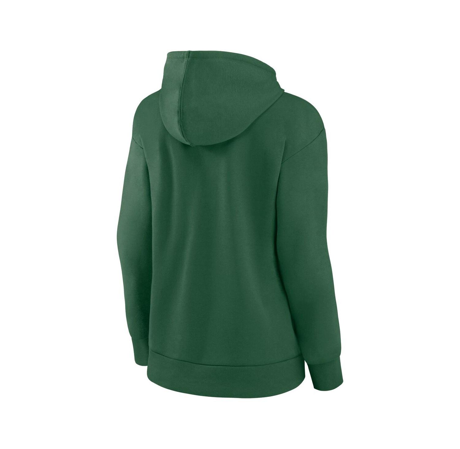 Women's Green New York Jets Primary Logo Pullover Hoodie