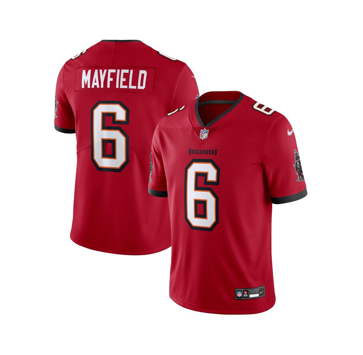 Men's Baker Mayfield Red Tampa Bay Buccaneers Vapor Untouchable Limited Jersey