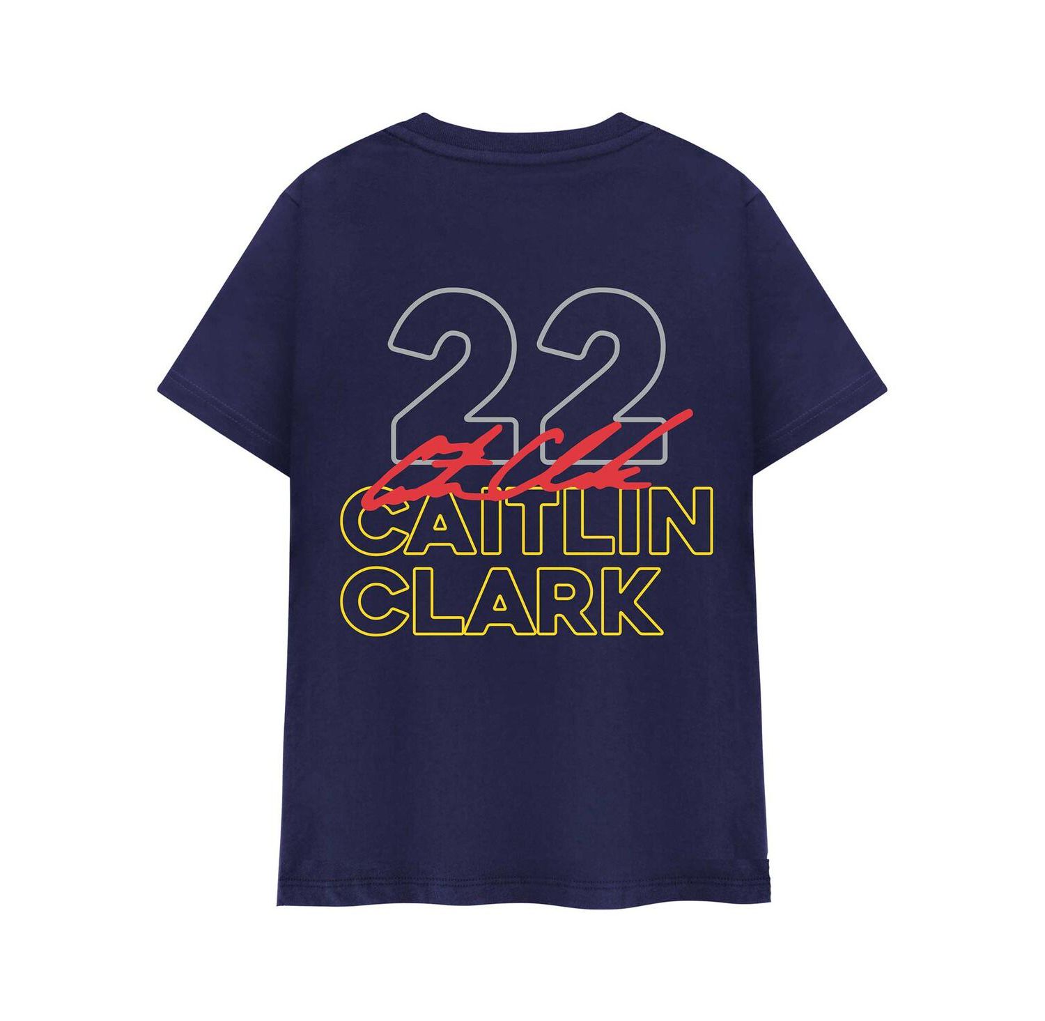 Round21 Men's and Women's Caitlin Clark Navy Indiana Fever Indiana Bound T-Shirt