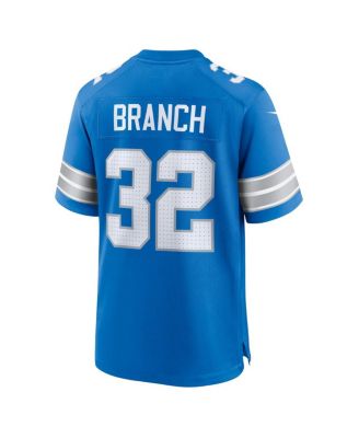 Men's Brian Branch Detroit Lions Game Jersey